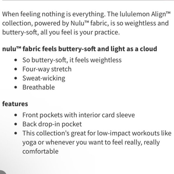 Lululemon Align Wide Leg High-Rise Pant 31" Roasted Brown - Picture 8 of 12